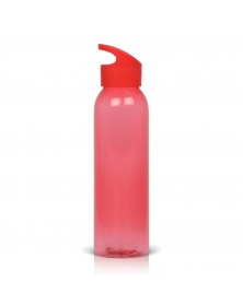 Бутылка для воды пластик, Красная с пластиковой крышкой 500 мл.. Бутылка для воды пластик, Красная с пластиковой крышкой 500 мл..