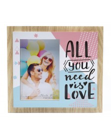 Ф/Рамка из МДФ  с подсветкой FFL - 834, 10x15 см., All you need is love (24..