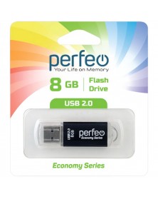 USB Флеш-Драйв    8Gb  Perfeo  E 01 Economy Color Mix..