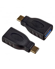 Кабель Perfeo (A7020) USB3.0 розетка - USB Type C вилка адаптер в пакет.. Кабель Perfeo (A7020) USB3.0 розетка - USB Type C вилка адаптер в пакет..