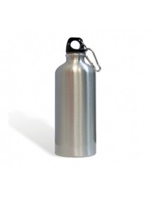 Бутылка-Фляжка 500 мл Серебро под сублимацию.. Бутылка-Фляжка 500 мл Серебро под сублимацию..