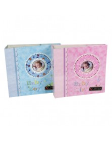 Ф/Альбом  Фишт 200 ф. С-46200L с рамкой (бумажные стр. с МЕМО) Детский альб..