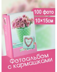 Ф/альбом ЯМ 100 ф.FA-PP100 - 339 цветы                            (24)..