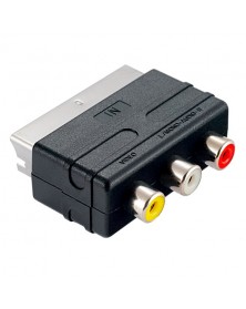 Кабель Perfeo (A7007) SCART (F) вилка - RCA (M) розетка Видео + Аудио ада.. Кабель Perfeo (A7007) SCART (F) вилка - RCA (M) розетка Видео + Аудио ада..