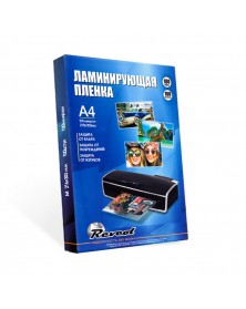 Плёнка для ламинирования REVCOL глянцевая A4 (216*303), 100 мкм, 100 конв.. Плёнка для ламинирования REVCOL глянцевая A4 (216*303), 100 мкм, 100 конв..