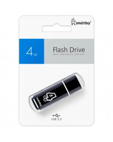 USB Флеш-Драйв    4Gb  Smart Buy Glossy Color Mix..