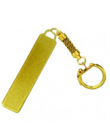 Брелок госномер 55-13 Золотой под сублимацию ( по 10 шт )..