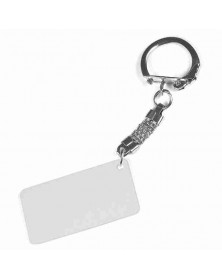 Брелок Селфи Белый под сублимацию ( по 10 шт )..