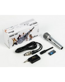 Микрофон  Ritmix RWM 100 Динамический Беспроводной для Караоке (Black) Шнур..