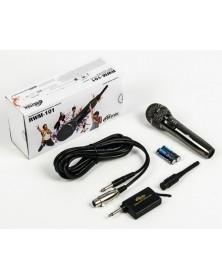 Микрофон  Ritmix RWM 101 Динамический Беспроводной для Караоке (Black) Шнур..