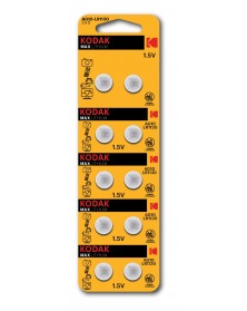 Батарейка Kodak G10 (10BL) (389) LR1130, LR54 (100/1000).. Батарейка Kodak G10 (10BL) (389) LR1130, LR54 (100/1000)..