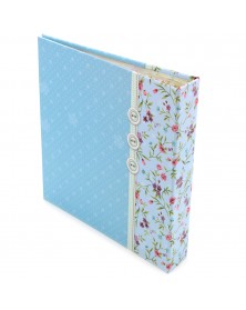 Ф/Альбом-анкета  Pioneer  (86560)  Цветные страницы  Голубая..