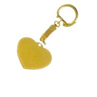 Брелок Сердце 40х35мм Золото под сублимацию.. Брелок Сердце 40х35мм Золото под сублимацию..