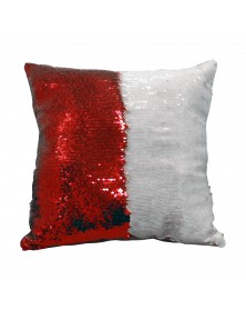 Наволочка Хамелеон 40х40 Красная пайеточная .. Наволочка Хамелеон 40х40 Красная пайеточная ..
