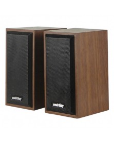 Колонки Smart Buy (SBA   102)                2.0 (2*   3W)  ONE Дерево,Brow..