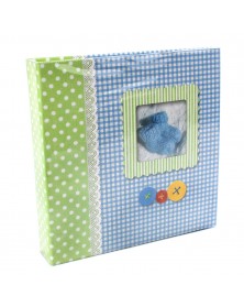 Ф/Альбом-анкета  Pioneer  (86570)  Цветные страницы  Голубая..