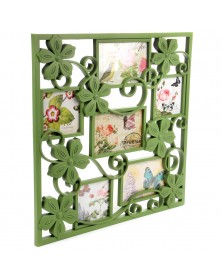 Мультирамка на 6 фото (57705) Зелёная ветка.. Мультирамка на 6 фото (57705) Зелёная ветка..