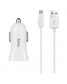 Набор Автомобильное Зарядное Устройство + Кабель USB- MicroUSB Hoco Z 2 1.. Набор Автомобильное Зарядное Устройство + Кабель USB- MicroUSB Hoco Z 2 1..