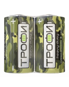 Батарейка ТРОФИ R14 ( 2)(12)(600) Heavy Duty Классика.. Батарейка ТРОФИ R14 ( 2)(12)(600) Heavy Duty Классика..