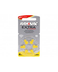 Батарейка RAYOVAC EXTRA ZA10 ( 6BL)(60) для слуховых аппаратов 1.4 V.. Батарейка RAYOVAC EXTRA ZA10 ( 6BL)(60) для слуховых аппаратов 1.4 V..