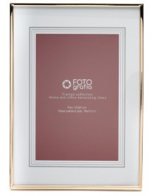 Ф/Рамка  FFM - 5043  Металл 15*21  Золотая..