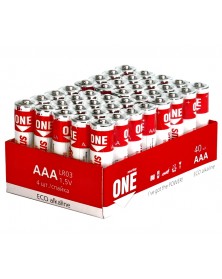 Батарейка SB ONE-Eco LR03 Alkaline ( 40)(40)(960).. Батарейка SB ONE-Eco LR03 Alkaline ( 40)(40)(960)..