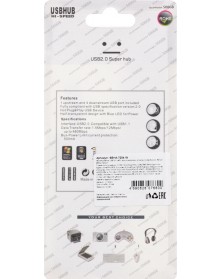 USB-концентратор SmartBuy (SBHA-7204-W) White с выключателями.. USB-концентратор SmartBuy (SBHA-7204-W) White с выключателями..