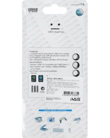 USB-концентратор SmartBuy (SBHA-7304-W) White с выключателями USB 3.0.. USB-концентратор SmartBuy (SBHA-7304-W) White с выключателями USB 3.0..