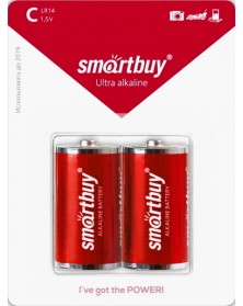 Батарейка SMARTBUY LR-14 (2BL)(12)(192).. Батарейка SMARTBUY LR-14 (2BL)(12)(192)..