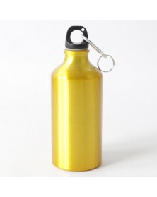 Бутылка-Фляжка 500 мл Золотая под сублимацию.. Бутылка-Фляжка 500 мл Золотая под сублимацию..