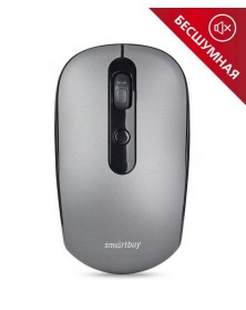 Мышь Smart Buy  262 AG-G               (Nano,1000dpi,Optical) Silver Беспро..