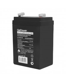 Аккумулятор GoPower VRLA 4v - 4,5 Ah ( LA-445/70) Широкий Свинц.- кисло.. Аккумулятор GoPower VRLA 4v - 4,5 Ah ( LA-445/70) Широкий Свинц.- кисло..