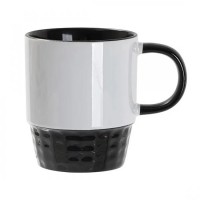 Кружка Stackable Белая/Черная 300 мл.. Кружка Stackable Белая/Черная 300 мл..