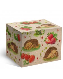 Подарочная коробка для Кофейной кружки Ёжик .. Подарочная коробка для Кофейной кружки Ёжик ..