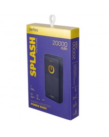 Внешний Аккумулятор Power Bank Perfeo Splash               20000 mAh 2*USB ..
