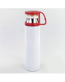 Кружка-термос с индикацией температуры 450 мл Лиловый.. Кружка-термос с индикацией температуры 450 мл Лиловый..