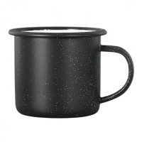 Кружка Металл черная с блестками Хамелеон 360 мл .. Кружка Металл черная с блестками Хамелеон 360 мл ..