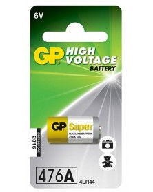 Батарейка   GP Super        4LR44/476/28A BL1 Alkaline 6V (1/10/600)..