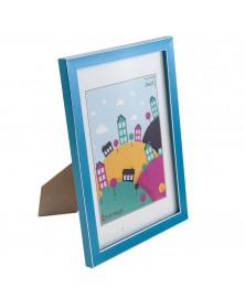 Ф/Рамка PLATINUM пласт.15*21   АКВАРЕЛЬ- ЛАЗУРНЫЙ    (28)