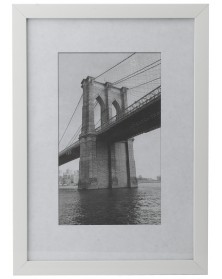 Ф/Рамка Image Art  пласт. 500 / 21*30 белый  (20)..