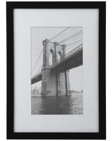 Ф/Рамка Image Art  пласт. 501 / 15*21 черный (20)..