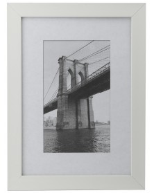 Ф/Рамка Image Art  пласт. 600 / 15*21 белый  (30)..