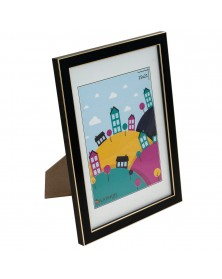 Ф/Рамка PLATINUM пласт.15*21   АКВАРЕЛЬ-ЧЕРНЫЙ    (30)