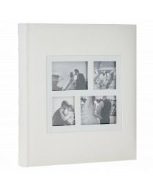 Ф/альбом ЯМ 500 ф.FA-EBBM500 - 862, кн.пер, иск.кожа, белый, классика      ..