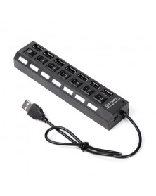 USB-концентратор SmartBuy (SBHA-7207-B) Black с выключателями.. USB-концентратор SmartBuy (SBHA-7207-B) Black с выключателями..