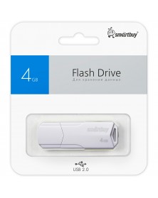 USB Флеш-Драйв    4Gb  Smart Buy Clue Color Mix..