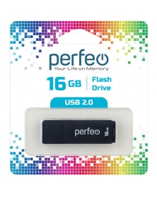 USB Флеш-Драйв  16Gb  Perfeo  C 04 Color Mix..