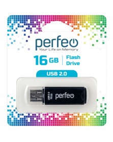 USB Флеш-Драйв  16Gb  Perfeo  C 06 Color Mix..