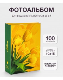 Ф/альбом ЯМ 100 ф.FA-PP100 - 357 цветы                     (24)..