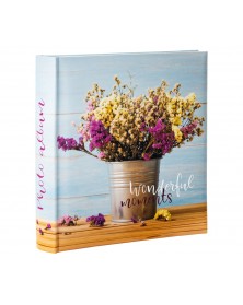 Ф/альбом ЯМ 200 ф.FA-BBM200 - 352 Цветы, Книжный переплёт      (12)..